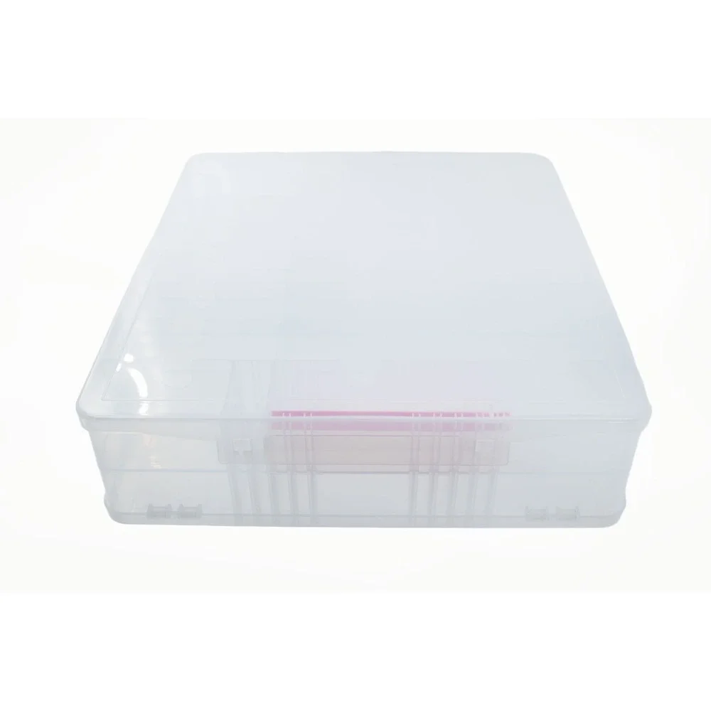 Clear Plastic Stacked Storage‎ Organizer Box 48 Slots